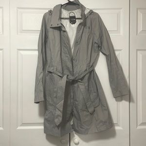 The North Face Gray Trench Coat